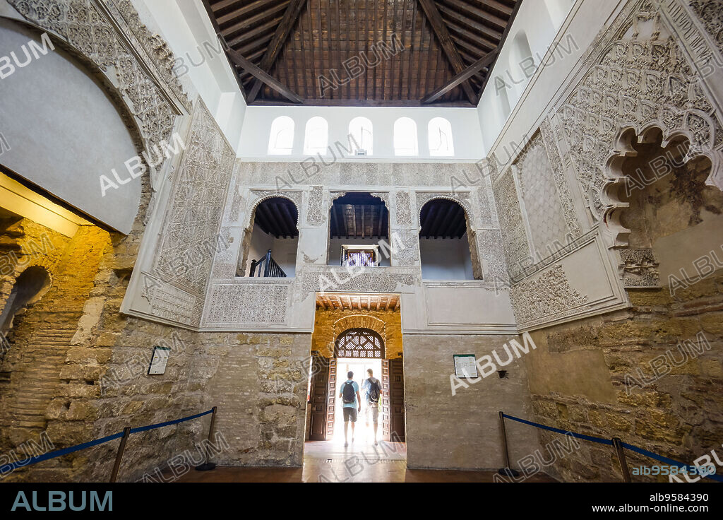 sinagoga de Cordoba, 1315, sala de oracion, Cordoba, Andalucia, Spain.