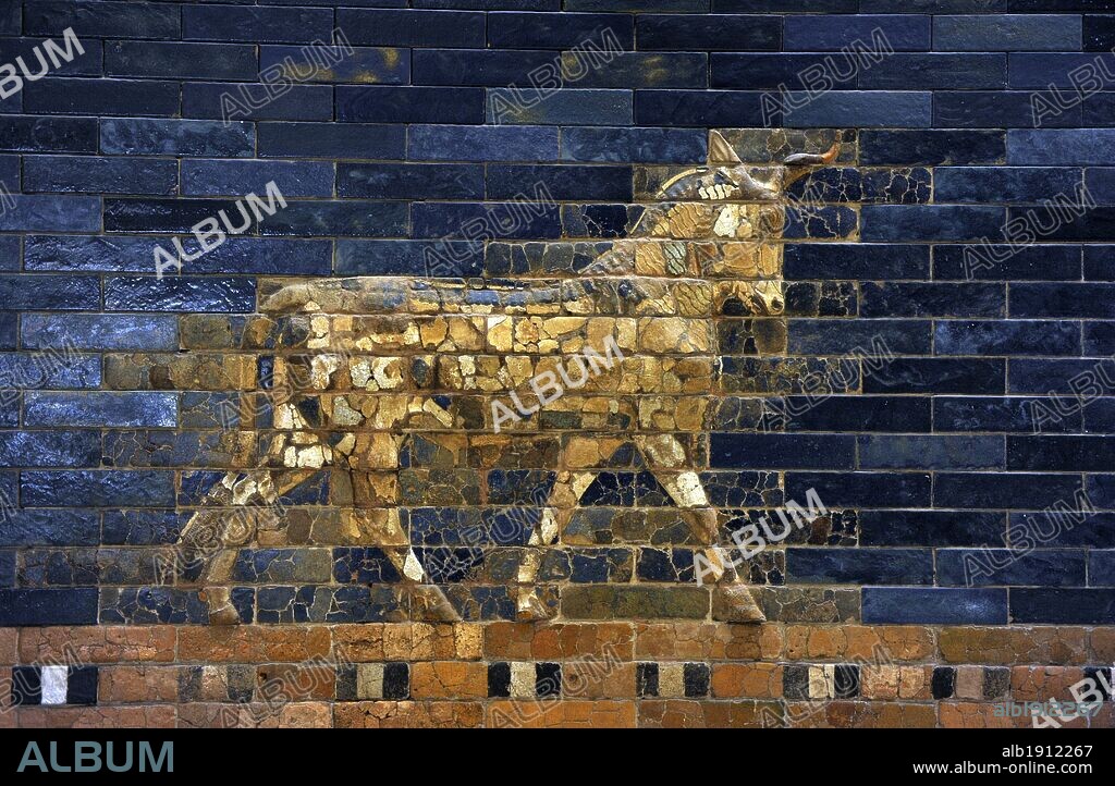 Ishtar Gate. The eight gate of the inner wall of Babylon