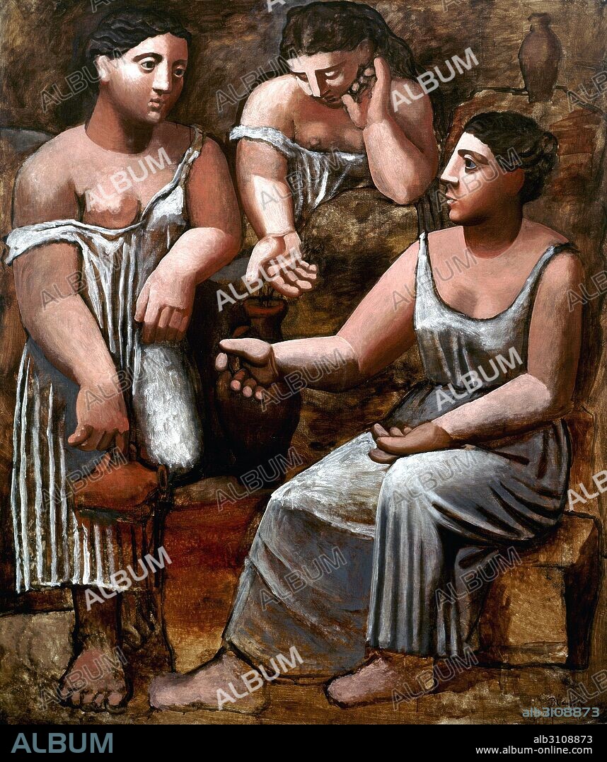 PABLO PICASSO. Tres mujeres en la fuente.