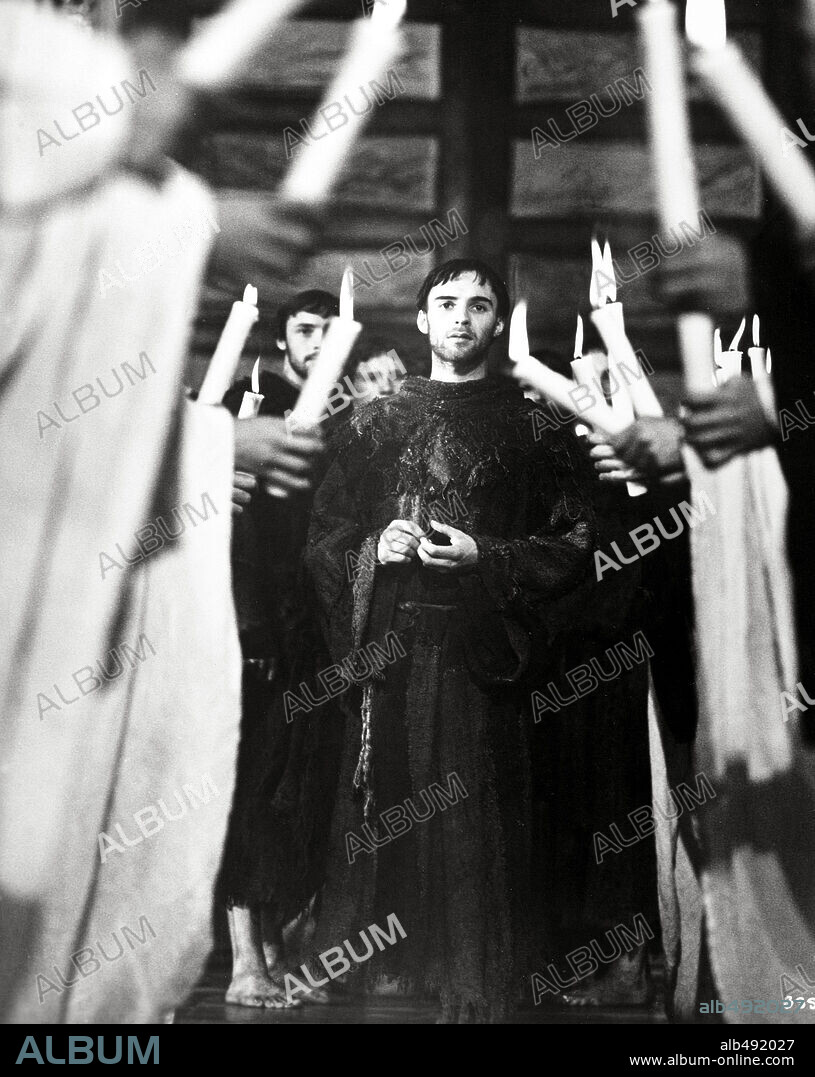 GRAHAM FAULKNER in BROTHER SUN, SISTER MOON, 1972 (FRATELLO SOLE, SORELLA LUNA), directed by FRANCO ZEFFIRELLI. Copyright PARAMOUNT PICTURES.