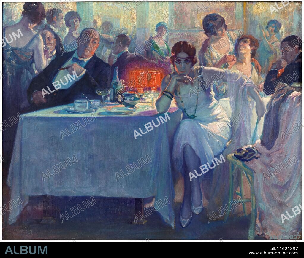 Carlos Verger Fioretti / 'Phalaena'. 1920. Oil on canvas.