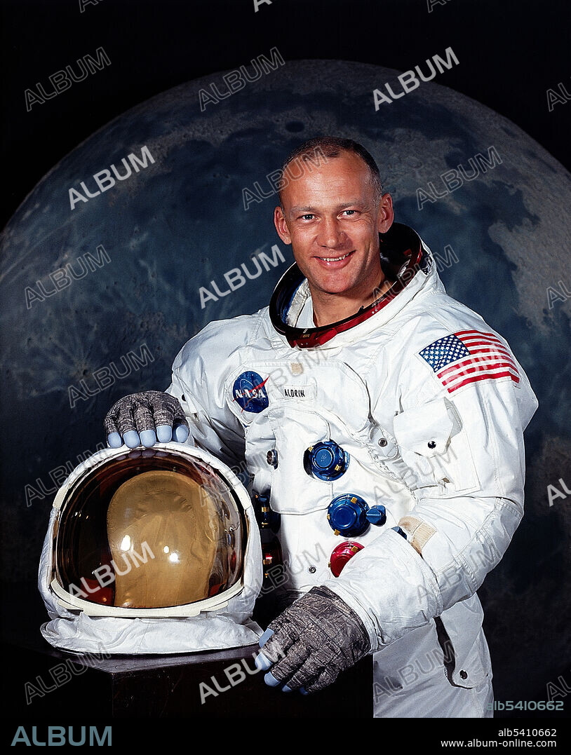 Buzz Aldrin (born January 20, 1930) is an American engineer, former astronaut and fighter pilot. Aldrin graduated from West Point in 1951, with a degree in mechanical engineering. He was commissioned into the USAF, and served as a jet fighter pilot during the Korean War. He flew 66 combat missions and shot down two MiG-15 aircraft. After earning a Sc.D. degree in astronautics from MIT Aldrin was selected as a member of NASA's Astronaut Group 3, making him the first astronaut with a doctoral degree. His first space flight was in 1966 on Gemini 12 during which he spent over five hours on extravehicular activity. During the Apollo 11 mission Aldrin set foot on the Moon at 03:15:16 on July 21, 1969 (UTC), nine minutes after Armstrong first touched the surface. A Presbyterian elder, Aldrin became the first person to hold a religious ceremony on the Moon when he privately took communion. Upon leaving NASA in 1971, he became Commandant of the USAF Test Pilot School. He retired from the Air Force in 1972, after 21 years of service. He continued to advocate for space exploration, particularly a human mission to Mars, and developed the Aldrin cycler, a special spacecraft trajectory that makes travel to Mars possible using less time and propellant. He has been accorded numerous honors, including the Presidential Medal of Freedom in 1969.