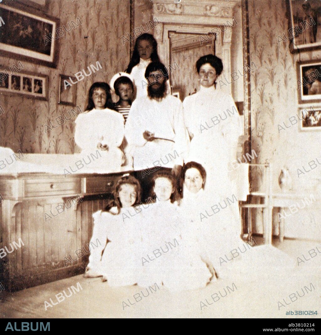 Grigori Yefimovich Rasputin (January 22, 1869 - December 30, 1916) was a Russian mystic, faith healer and private adviser to the Romanovs. An illiterate peasant, he earned the name rasputin (debauched one) for his early licentious behavior. After undergoing a religious experience, he gained a reputation among the peasants as a holy man, able to heal the sick. He became known to Nicholas and the susceptible Alexandra, and he proved capable of stopping the bleeding of their hemophiliac son, probably by means of hypnotism. He became a favorite at court, despite reports of his continuing and flagrant debauchery. When Nicholas left Alexandra in charge of Russia's internal affairs in 1915, Rasputin influenced her appointment of church officials and incompetent cabinet ministers. After several attempts to remove his harmful influence, a group of noblemen including Prince Felix Yusupov assassinated him by successively poisoning him, shooting him, and finally throwing him into the ice-filled Neva River. The Russian Revolution of 1917 followed weeks later.