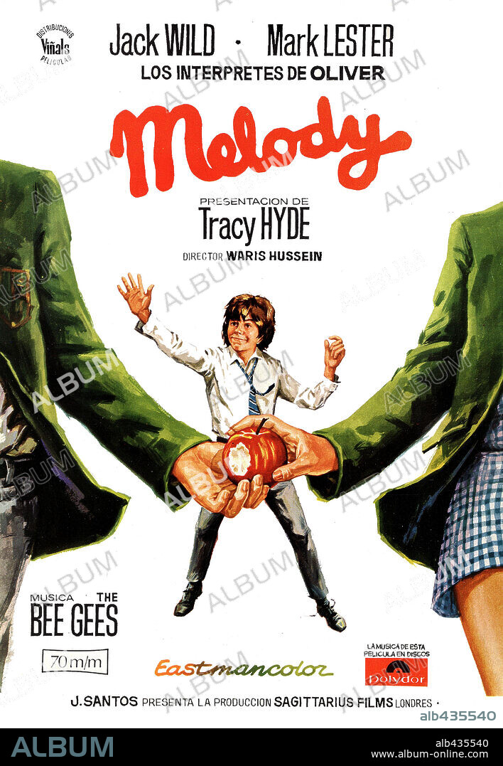 Poster of MELODY, 1971, directed by WARIS HUSSEIN. Copyright HEMDALE/SAGITTARIUS/GOODTIMES.