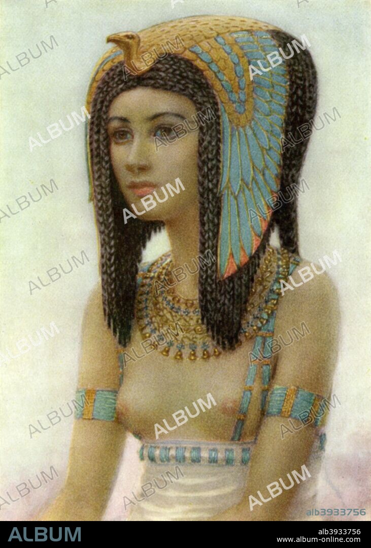 Tetisheri, Ancient Egyptian queen of the 17th dynasty, 16th century BC (1926). Tetisheri was the queen consort of Senakhtenre Tao I, the seventh pharaoh of the 17th dynasty. A print from Kings and Queens of Ancient Egypt, portraits by Winifred Brunton, Hodder and Stoughton, London, 1926.