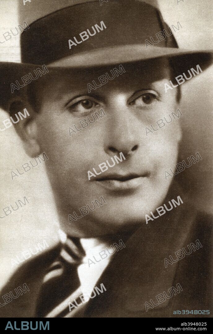 Cedric Hardwicke, English actor, 1933. Hardwicke (1893-1964) trained at RADA and, after service in World War I, joined a repertory company in Birmingham, playing many classical roles on stage before beginning a film career which included both British and Hollywood films.