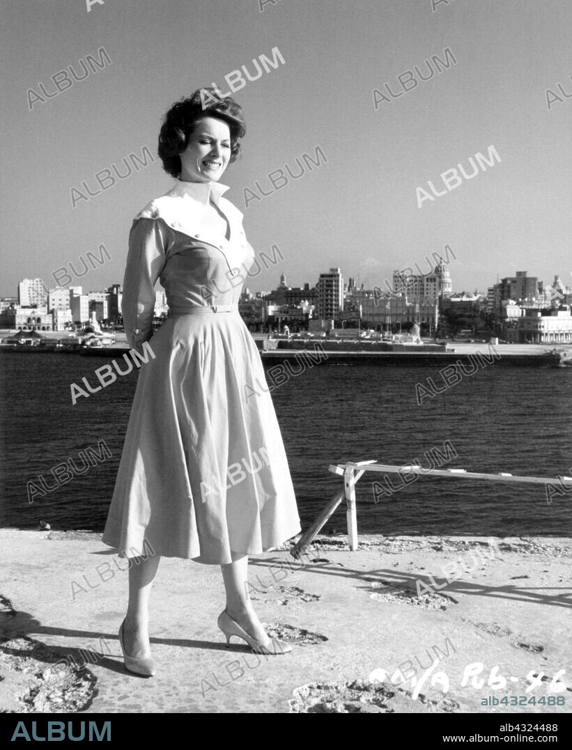 MAUREEN O'HARA en NUESTRO HOMBRE EN LA HABANA, 1959 (OUR MAN IN HAVANA), dirigida por CAROL REED. Copyright COLUMBIA PICTURES.