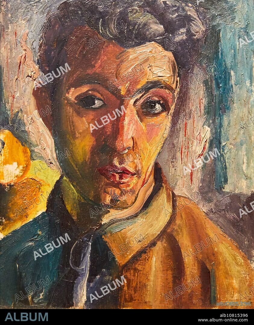 "Self-portrait", c.1914-1917, Pere Daura, National Museum of Catalan Art, Museu Nacional d Art de Catalunya, MNAC, Barcelona, Spain, Europe.