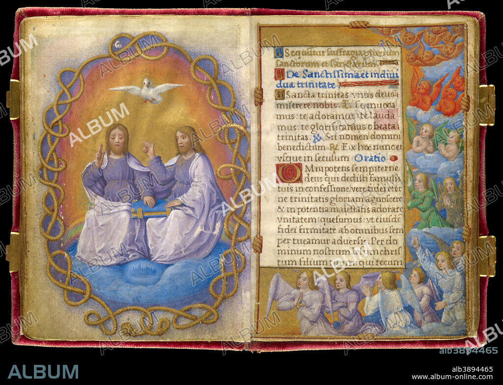 MASTER OF CLAUDE DE FRANCE. Prayer Book of Queen Claude de France. Date/Period: 1517. Width: 2.75 in. Height: 2 in.