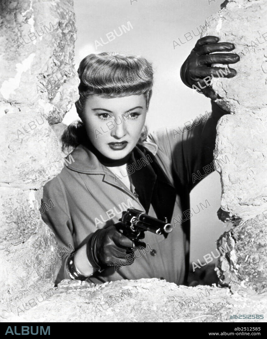 BARBARA STANWYCK in THE FURIES, 1950, directed by ANTHONY MANN. Copyright PARAMOUNT PICTURES.