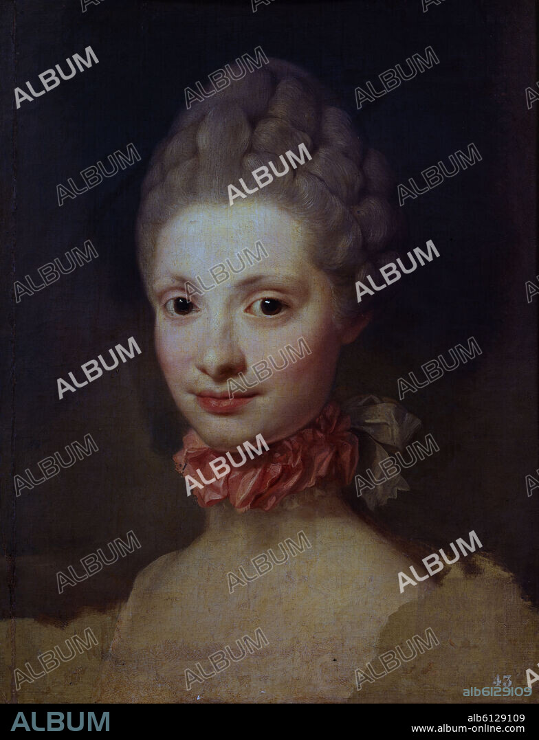 ANTON RAPHAEL MENGS. MARIA LUISA DE PARMA - 1765 - O/L - 48x38 - NP 2568 - NEOCLASICISMO ESPAÑOL.