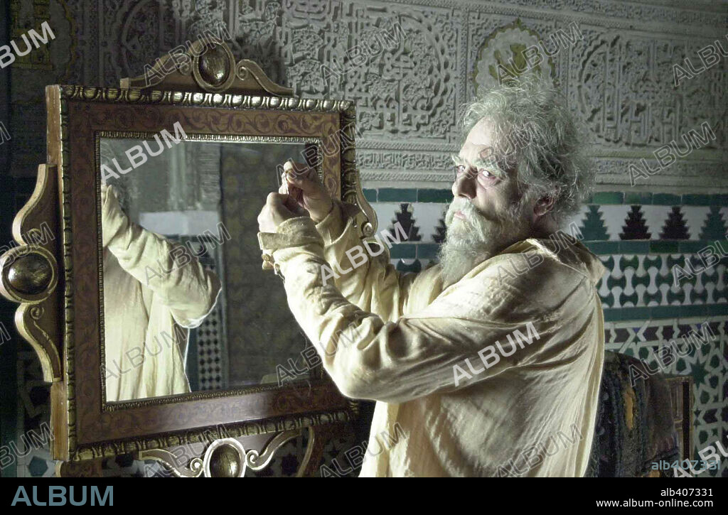 JUAN LUIS GALIARDO in DON QUIXOTE, KNIGHT ERRANT (EL CABALLERO DON QUIJOTE, 2002), directed by MANUEL GUTIERREZ ARAGON. Copyright GONAFILM.