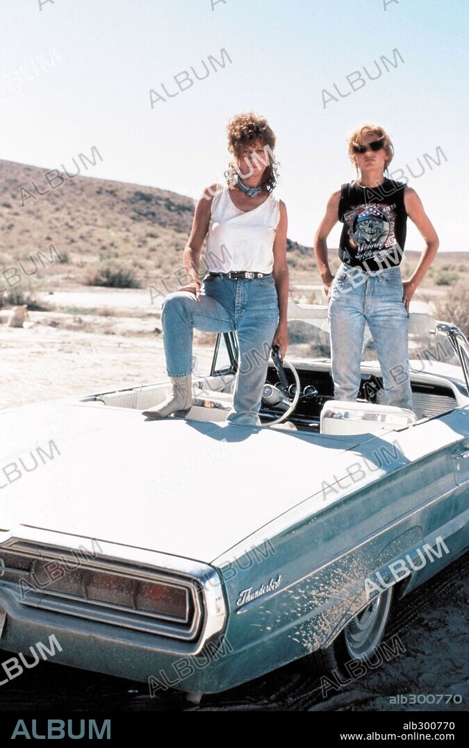 GEENA DAVIS y SUSAN SARANDON en THELMA Y LOUISE, 1991 (THELMA & LOUISE), dirigida por RIDLEY SCOTT. Copyright M.G.M/PATHE.