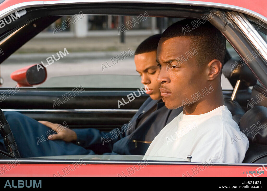 EVAN ROSS and T. I. in ATL, 2006, directed by CHRIS ROBINSON. Copyright SWEET TEA PICTURES LLC/OVERBROOK ENTERTAINMENT / D'ALEMA, GUY.