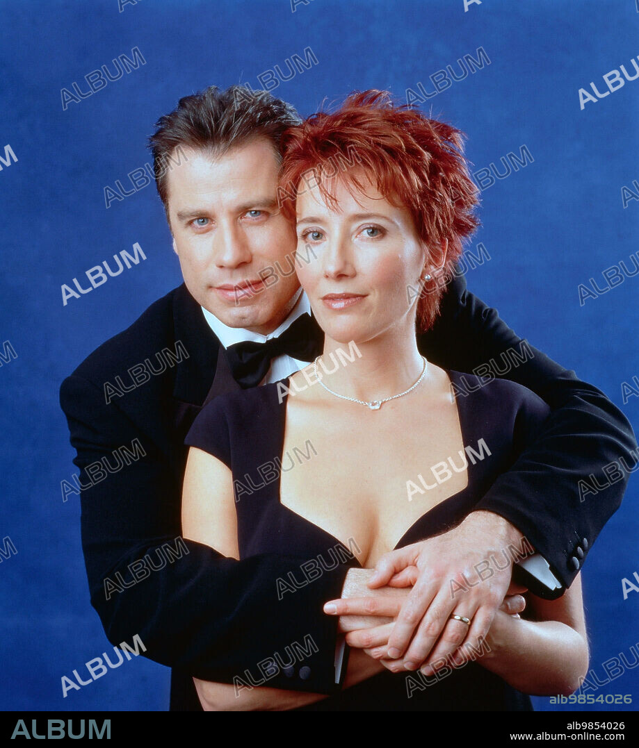 EMMA THOMPSON y TRAVOLTA JOHN. EMMA THOMPSON y JOHN TRAVOLTA en PRIMARY COLORS, 1998, dirigida por MIKE NICHOLS. Copyright ICARUS.