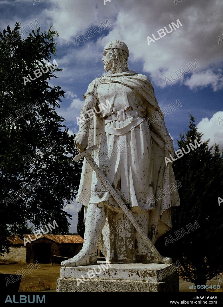 ESTATUA DEL CID CAMPEADOR - 1963.