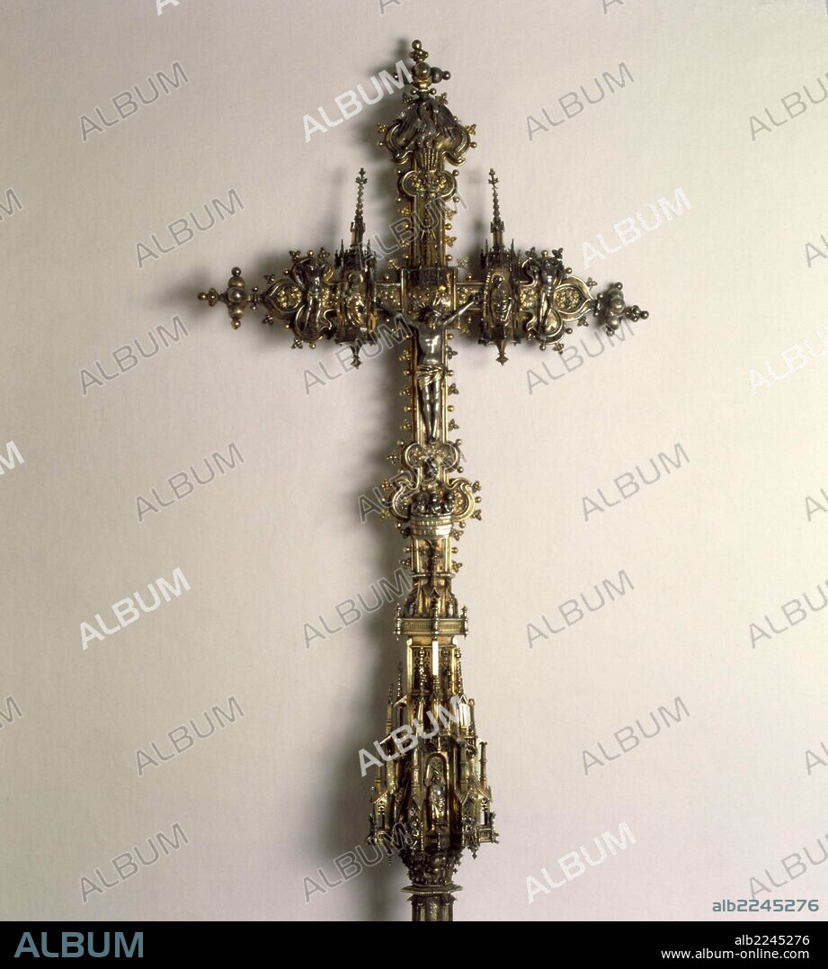 BERNAT LLOPART. Cruz de Santa Maria de Cervera.