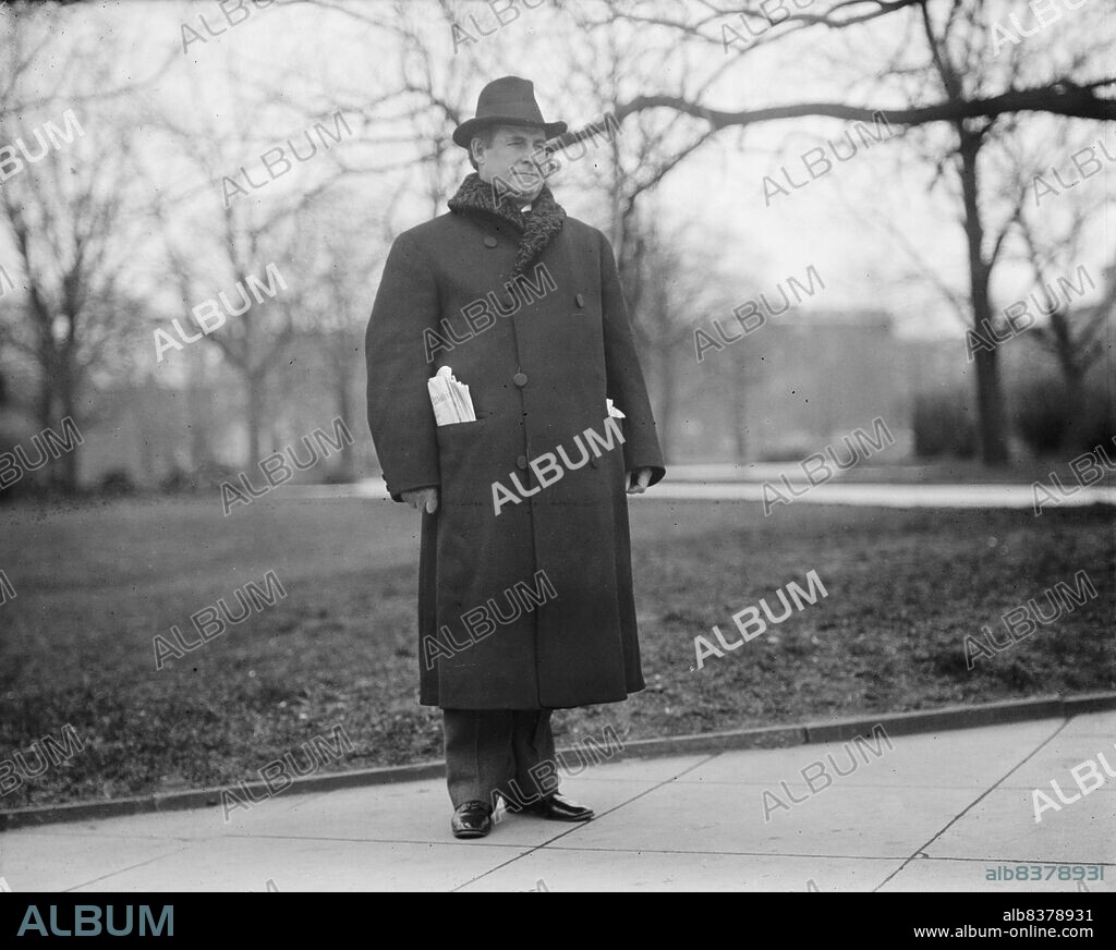 HARRIS & EWING. William Jennings Bryan, Rep. from Nebraska, 1911. [US politician and lawyer, Representative 1891-1895; Secretary of State, 1913-1915].