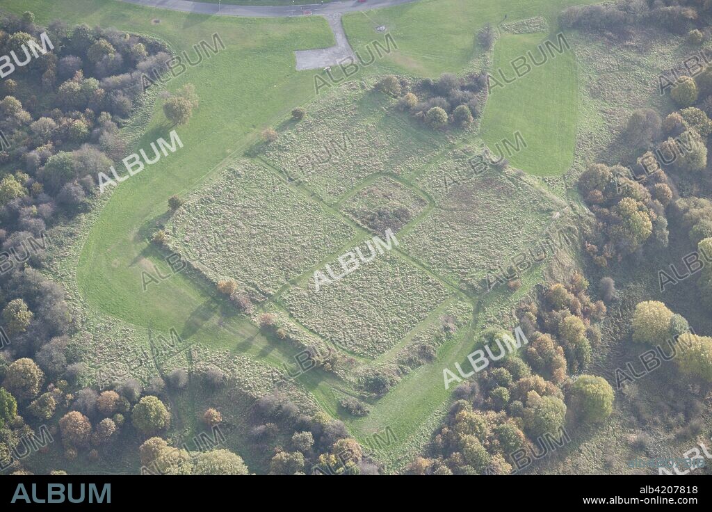 Melandra Castle Roman fort, Derbyshire, 2013.