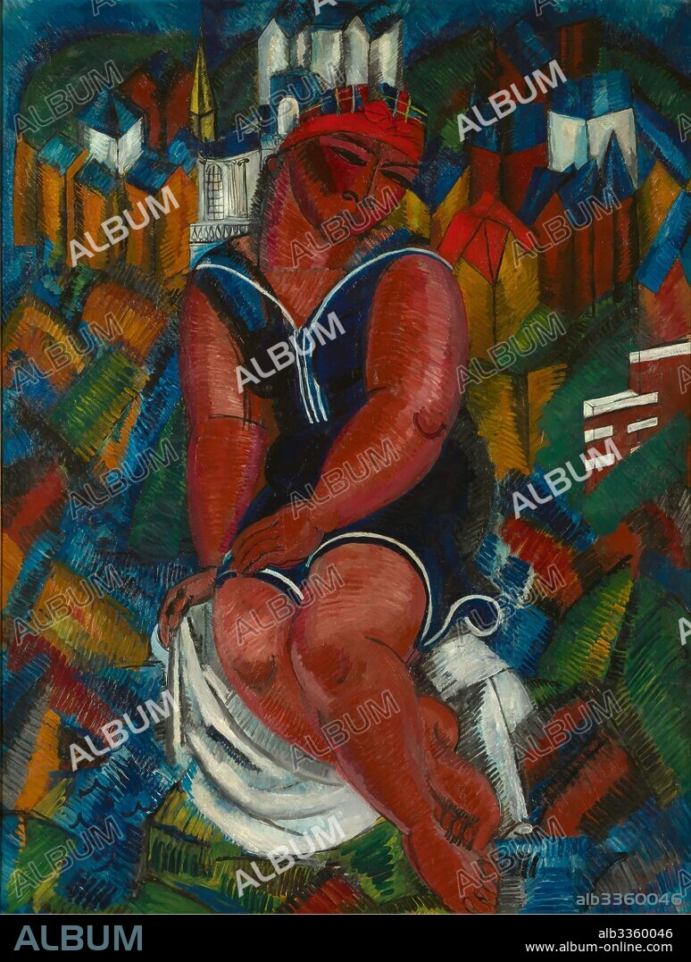 RAOUL DUFY. The Large Bather (La Grande Baigneuse).