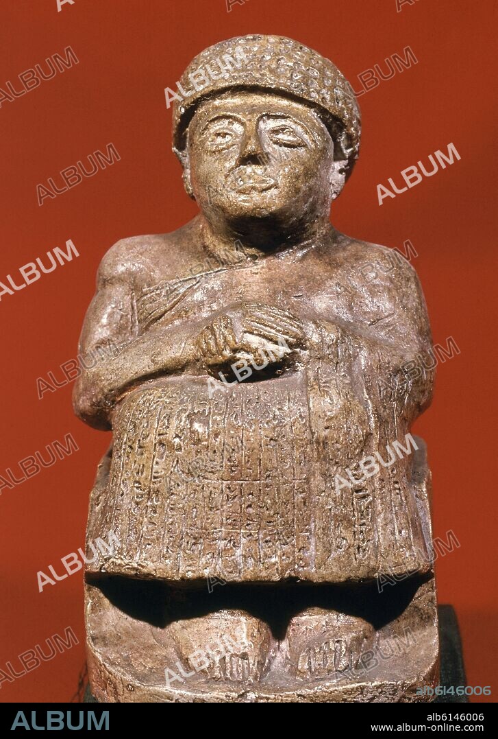 AUTOR LIBRE 01307. PATESI GUDEA DE LAGASH (2144-2124 AC).