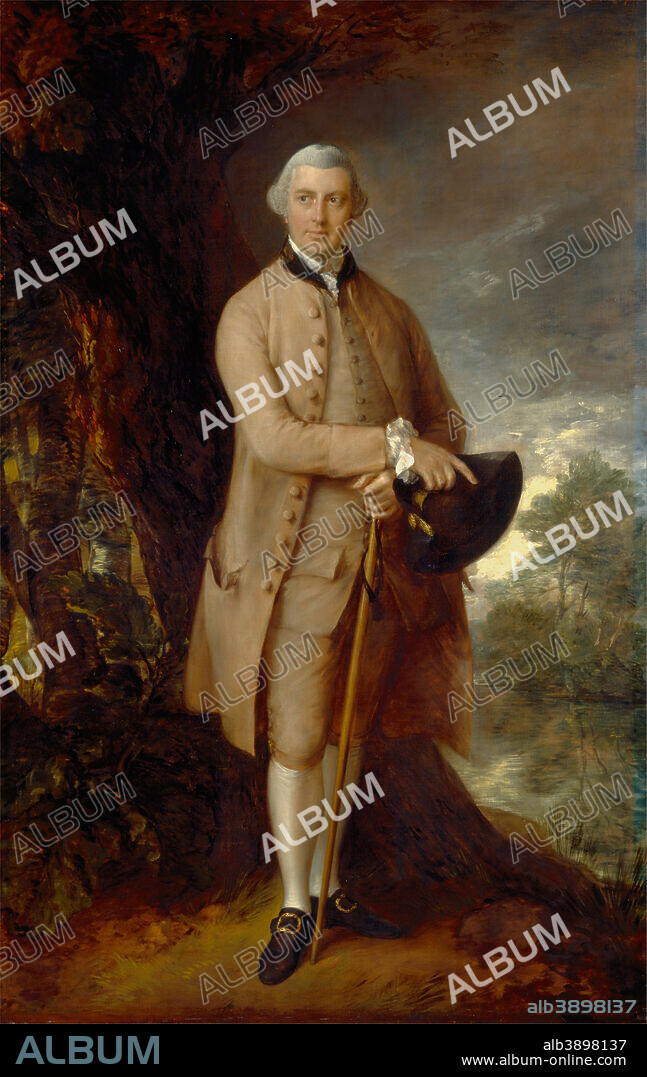 THOMAS GAINSBOROUGH. William Johnstone-Pulteney, Later 5th Baronet. Date/Period: Ca. 1772. Painting. Oil on canvas. Height: 2,375 mm (93.50 in); Width: 1,499 mm (59.01 in).