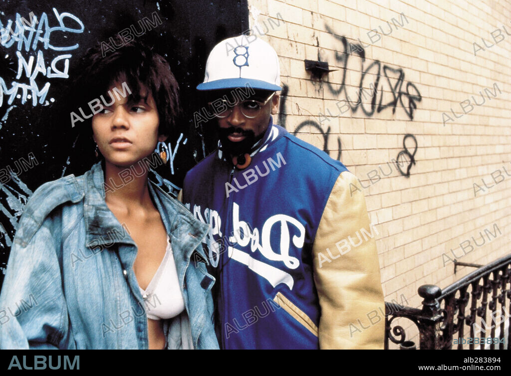 SPIKE LEE en FIEBRE SALVAJE, 1991 (JUNGLE FEVER), dirigida por SPIKE LEE. Copyright UNIVERSAL PICTURES / LEE, DAVID.