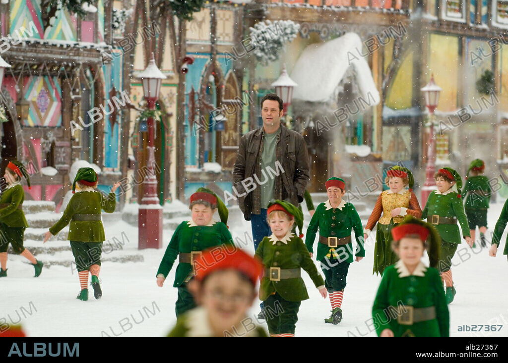 VINCE VAUGHN en FRED CLAUS, EL HERMANO GAMBERRO DE SANTA CLAUS, 2007 (FRED CLAUS), dirigida por DAVID DOBKIN. Copyright WARNER BROS. PICTURES/SILVER PICTURES/DAVID DOBKIN PROD./ / BUITENDIJK, JAAP.