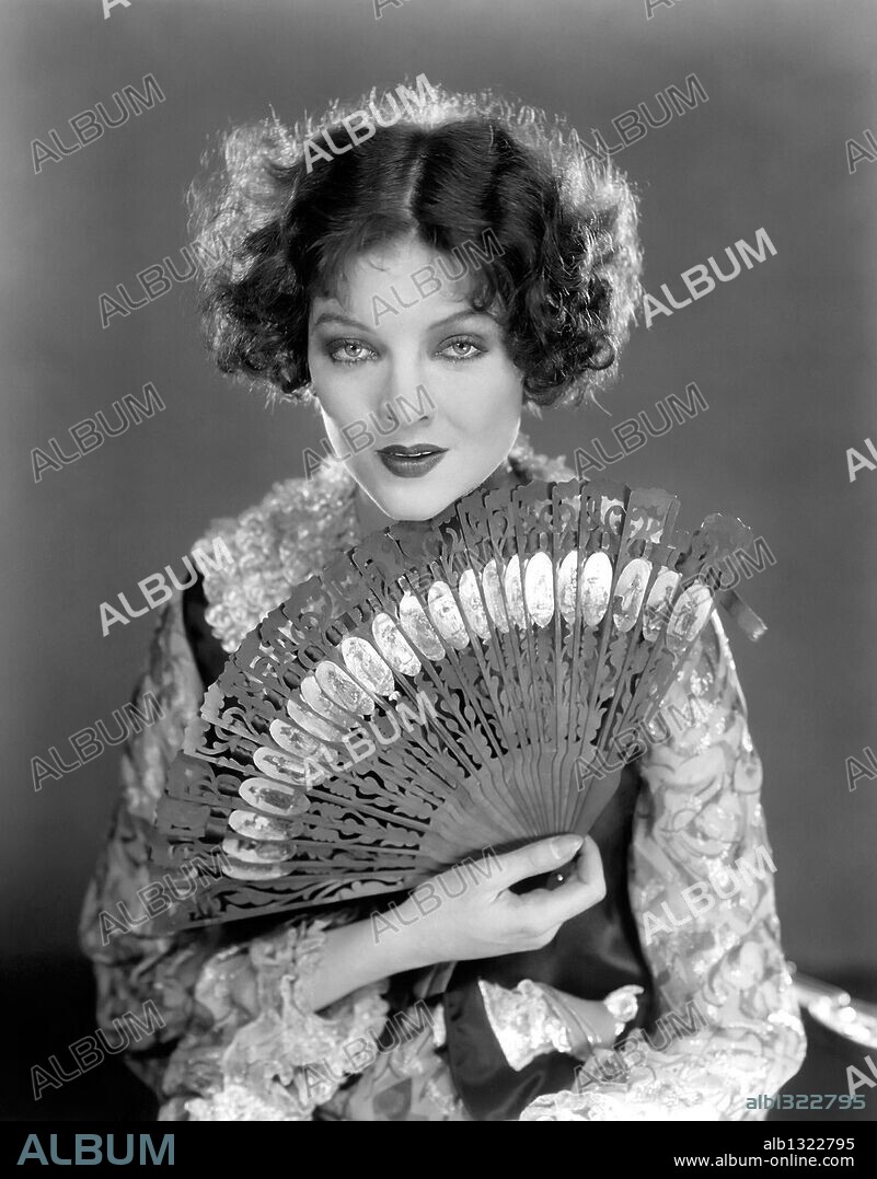 MYRNA LOY in THE DESERT SONG, 1929, directed by ROY DEL RUTH. Copyright WARNERS/VITAPHONE.