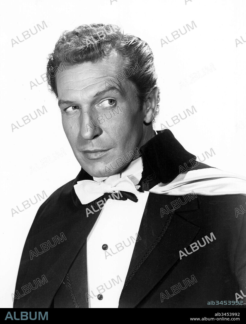 VINCENT PRICE in THE MAD MAGICIAN, 1954, directed by JOHN BRAHM. Copyright COLUMBIA PICTURES.