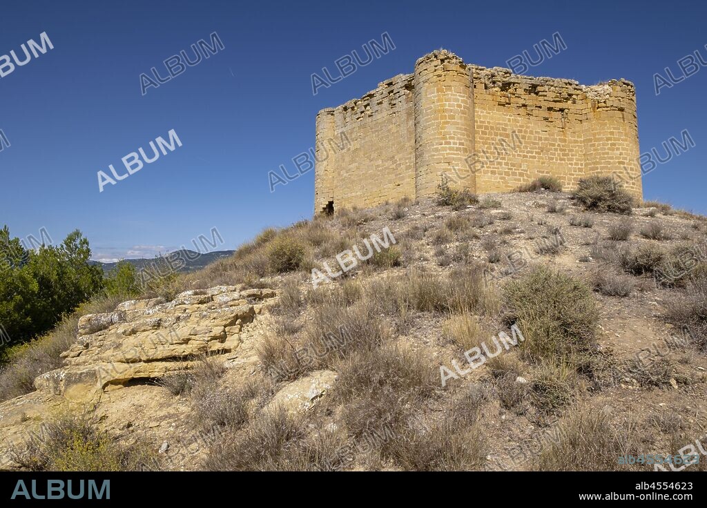 castillo de Davalillo, siglo XIII, San Asensio, Logroño, La Rioja , Spain, Europe.