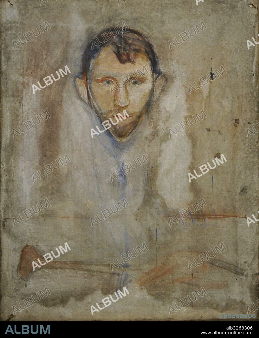 Stanislaw Przybyszewski (1868-1927). Polish writer. Portrait by Edvard Munch (1863-1944), 1894. Munch Museum. Oslo. Norway.