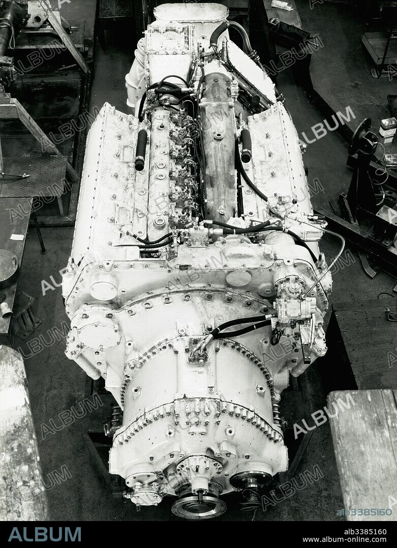Napier Deltic MTB CT18-42K engine, charge-cooled turbocharged.