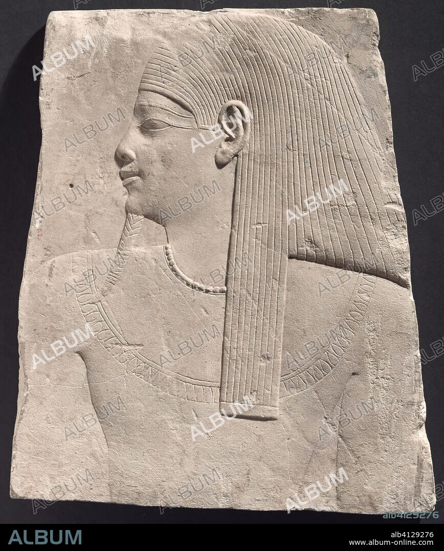 ANCIENT EGYPTIAN. Relief Plaque Depicting a God. Egyptian. Date: 305 BC-30 BC. Dimensions: 29.5 × 25.4 × 2.5 cm (11 5/8 × 10 × 1 in.). Limestone. Origin: Egypt.