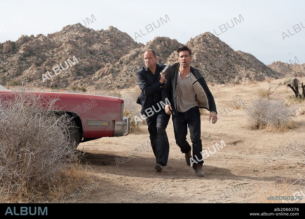 COLIN FARRELL y WOODY HARRELSON en SIETE PSICOPATAS, 2012 (SEVEN PSYCHOPATHS), dirigida por MARTIN MCDONAGH. Copyright BLUEPRINT PICTURES.