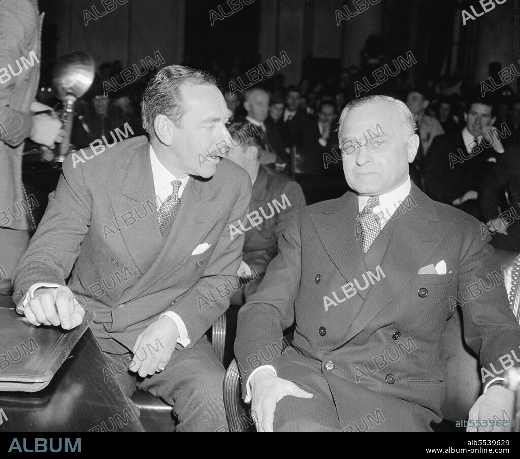 Dean Gooderham Acheson (April 11, 1893 – October 12, 1971) was an American statesman and lawyer. As United States Secretary of State in the administration of President Harry S. Truman from 1949 to 1953, he played a central role in defining American foreign policy during the Cold War. Acheson helped design the Marshall Plan and played a central role in the development of the Truman Doctrine and creation of the North Atlantic Treaty Organization. Acheson's most famous decision was convincing President Truman to intervene in the Korean War in June 1950. He also persuaded Truman to dispatch aid and advisors to French forces in Indochina, though in 1968 he finally counseled President Lyndon B. Johnson to negotiate for peace with North Vietnam. During the Cuban Missile Crisis, President John F. Kennedy called upon Acheson for advice, bringing him into the executive committee (ExComm), a strategic advisory group.