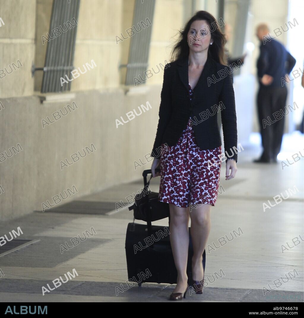 04-01-2011. Seville. Judge Mercedes Alaya Upon Her Arrival at the Courts This Morning. Gogo Lobato photos. Archsev.