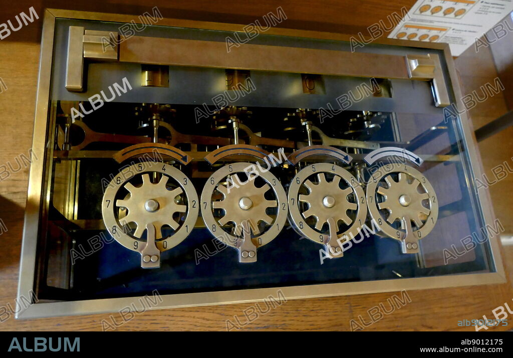 Pascal's calculator (also known as the arithmetic machine or Pascaline), a mechanical calculator invented by Blaise Pascal in the early 17th century. Pascal was led to develop a calculator by the laborious arithmetical calculations required by his father's work as supervisor of taxes in Rouen. He designed the machine to add and subtract two numbers directly and to perform multiplication and division through repeated addition or subtraction.