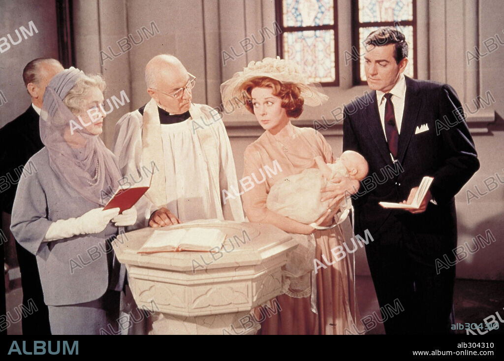 BETTE DAVIS, MIKE CONNORS y SUSAN HAYWARD en ADÓNDE FUE EL AMOR, 1964 (WHERE LOVE HAS GONE), dirigida por EDWARD DMYTRYK. Copyright PARAMOUNT PICTURES.
