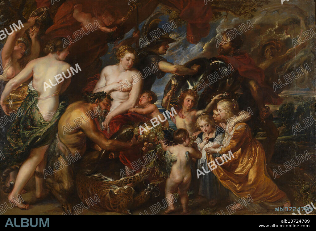 Peter Paul Rubens/ Minerva protects Pax from Mars ('Peace and War'), 1629-30.
Oil on canvas. 203.5 × 298 cm.