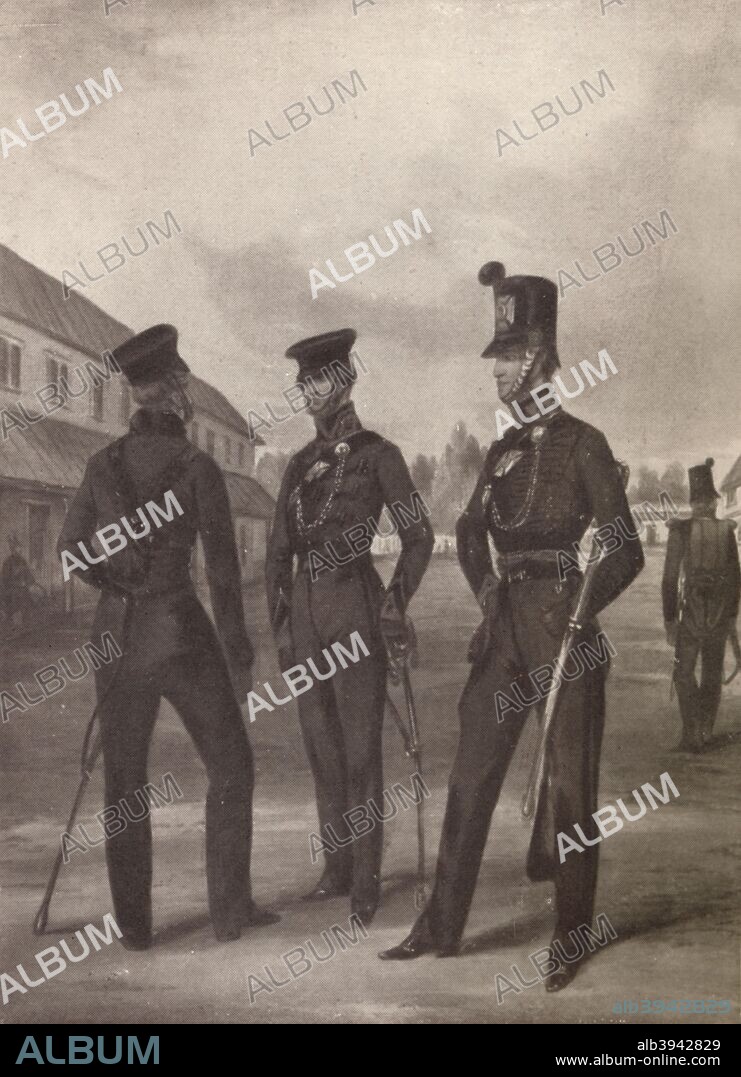 '60th (King's Royal Rifles Corps)',  c1820-1870, (1909).  After Henry Martens (c1790-1868). From British Military Prints, by Ralph Nevill. [The Connoisseur, London, 1909].