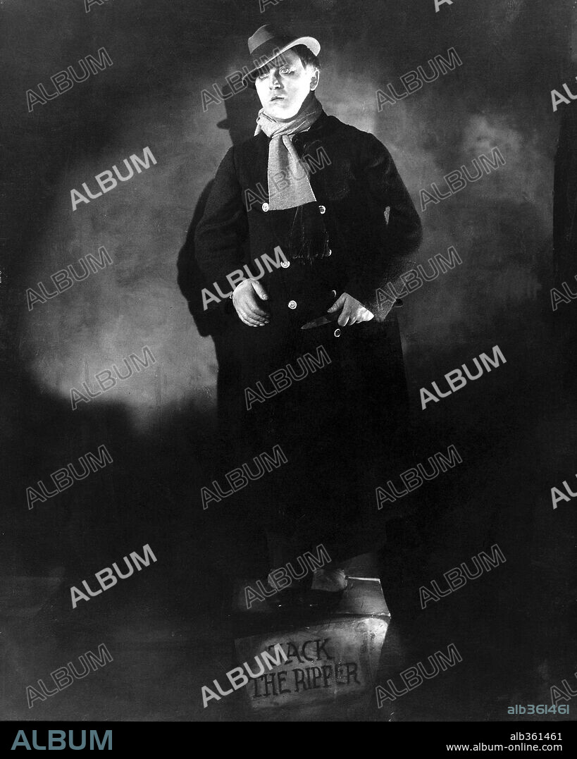 WERNER KRAUSS in WAXWORKS, 1924 (DAS WACHSFIGURENKABINETT), directed by PAUL LENI.