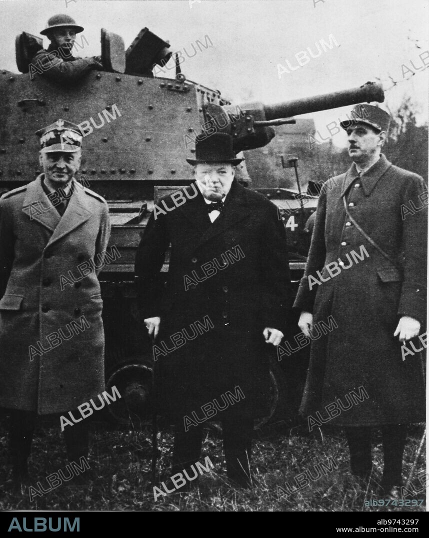 General Wladyslaw Sikorski, who was president of the Polish council of ministers along with Winston Churchill and de Gaulle in 1941.