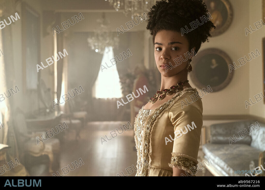 INDIA AMARTEIFIO in QUEEN CHARLOTTE: A BRIDGERTON STORY, 2023, unter der Regie von TOM VERICA. Copyright Shondaland.