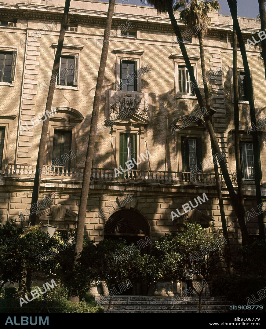 MANUEL MARTÍN RODRÍGUEZ. PALACIO NEOCLASICO - 1788 - ACTUAL SEDE DE LA SUBDELEGACION DEL GOBIERNO - FOTO AÑOS 70.