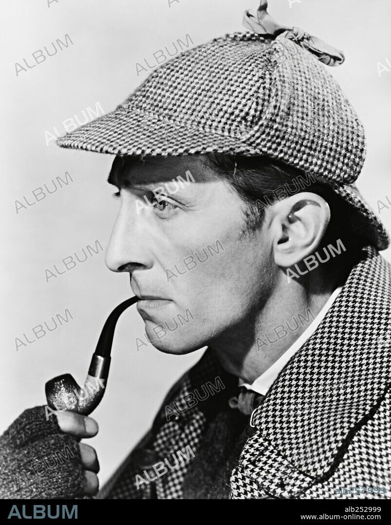 PETER CUSHING en EL PERRO DE BASKERVILLE, 1959 (THE HOUND OF THE BASKERVILLES), dirigida por TERENCE FISHER. Copyright HAMMER/UNITED ARTISTS.