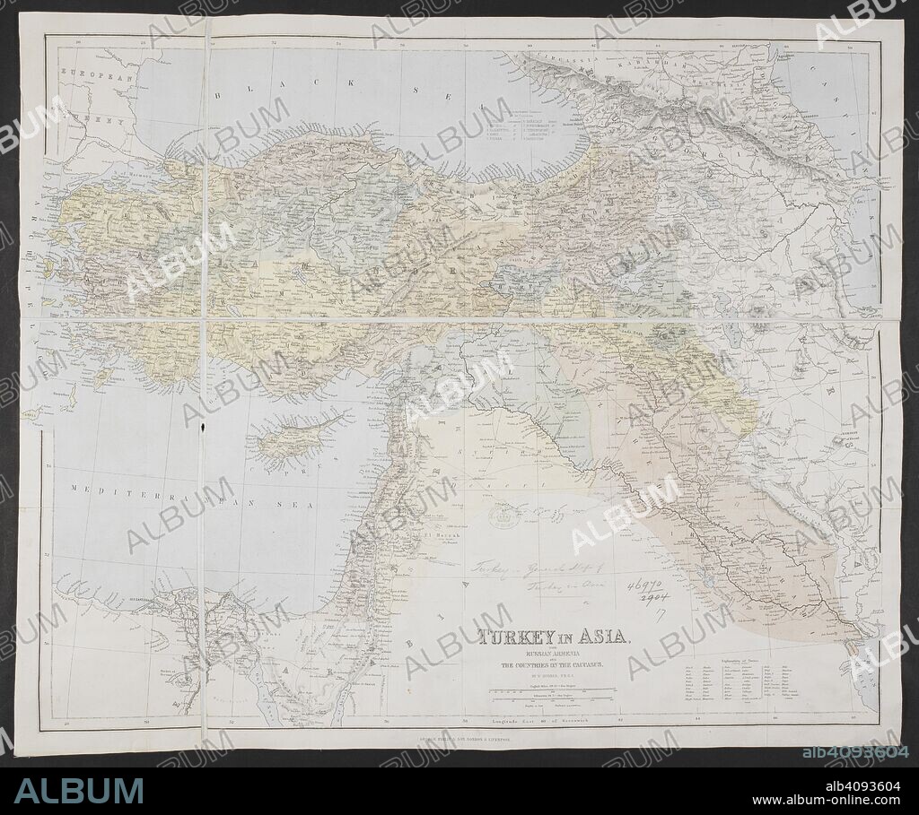 A map of Turkey in Asia. Turkey in Asia, with Russian Armenia and the Countries on the Caucasus. By W. Hughes. London and Liverpool : G. Philip and Son, [1877?]. Source: Maps 46970.(17.). Language: English.