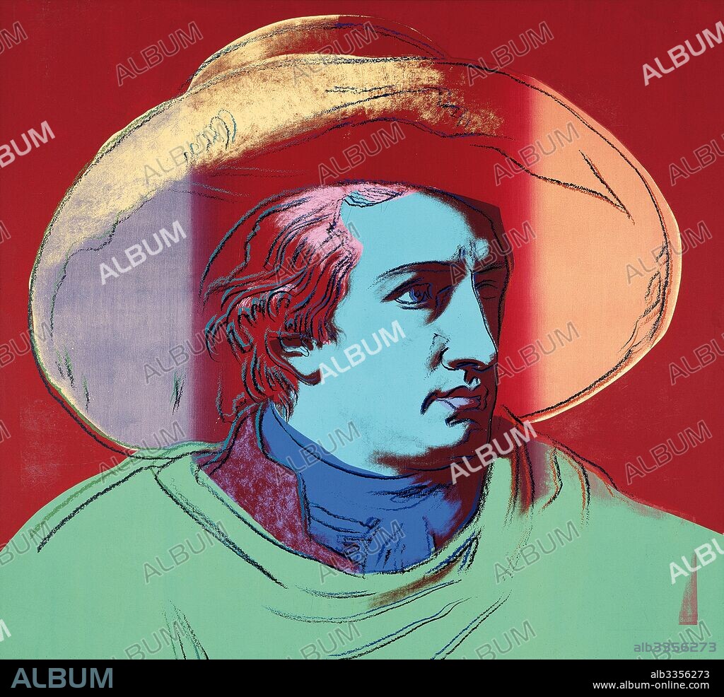 ANDY WARHOL. Goethe.