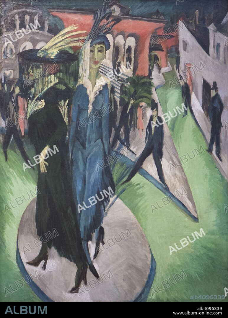 ERNST LUDWIG KIRCHNER. Potsdamer Platz.