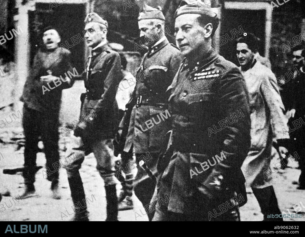 General Lopez Ochoa formed a column and entered Asturias, advancing first to Grado, then diverting to Aviles. Then I attack in the direction of Oviedo, whose suburbs arrived on October 10, 1934. Eduardo Lopez Ochoa y Portoundo (1877 - August 19, 1936) was a Spanish general, Africanist, and prominent Freemason. He was known for most of his life as a traditional Republican, and conspired against the government of Miguel Primo de Rivera. At the proclamation of the Second Spanish Republic in 1931, Lopez Ochoa was designated capitan general of Catalonia. He led troops to crush the insurrection in Asturias in October 1934. nicknamed him "el verdugo de Asturias" ("the butcher of Asturias").